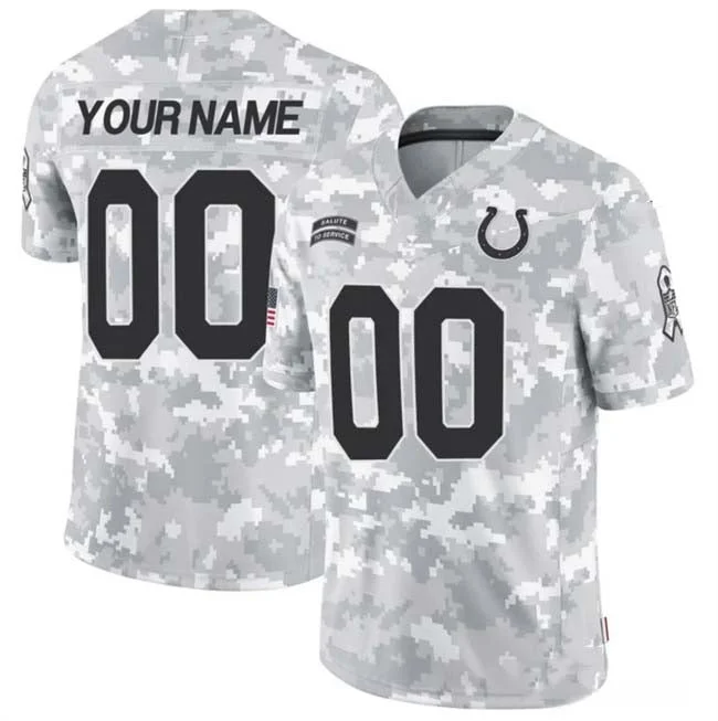 Football Jersey Football Coach-Custom IN.Colts Active Player 2024 F.U.S.E Arctic Camo Salute To Service Limited Stitched Football Jersey