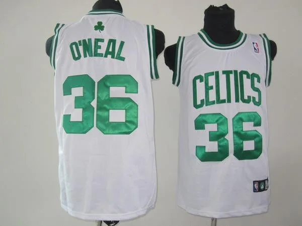 Basketball Jersey Affordable-Celtics 36 Shaquille O Neal White Basketball Jerseys