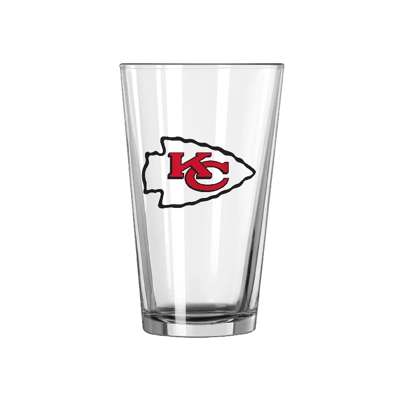 Team Mug Millionaire-Kansas City Chiefs 16oz Logo Pint Glass