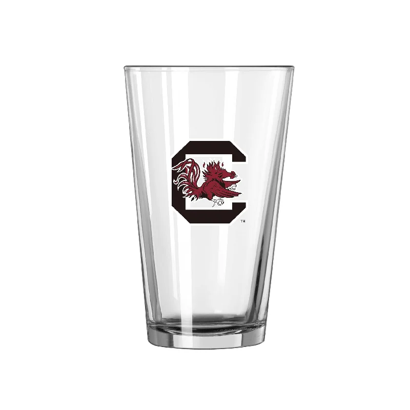 Team Mug Team Building-South Carolina 16oz Logo Pint Glass