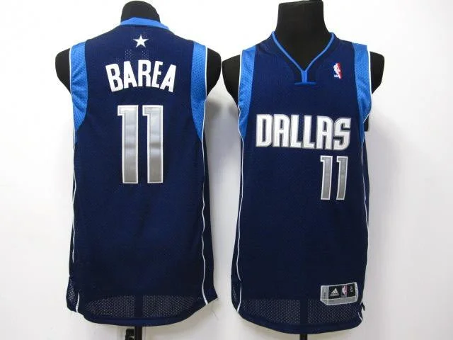 Basketball Jersey Unique-Mavericks 11 Barea Dark Blue Basketball Jerseys