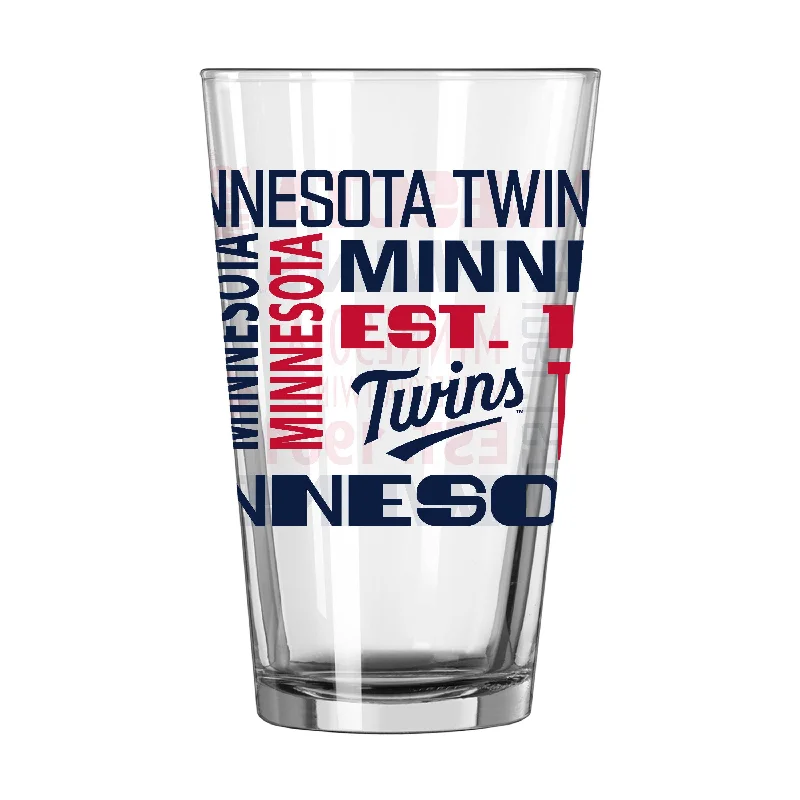 Team Mug Retro-Minnesota Twins 16oz Spirit Pint Glass