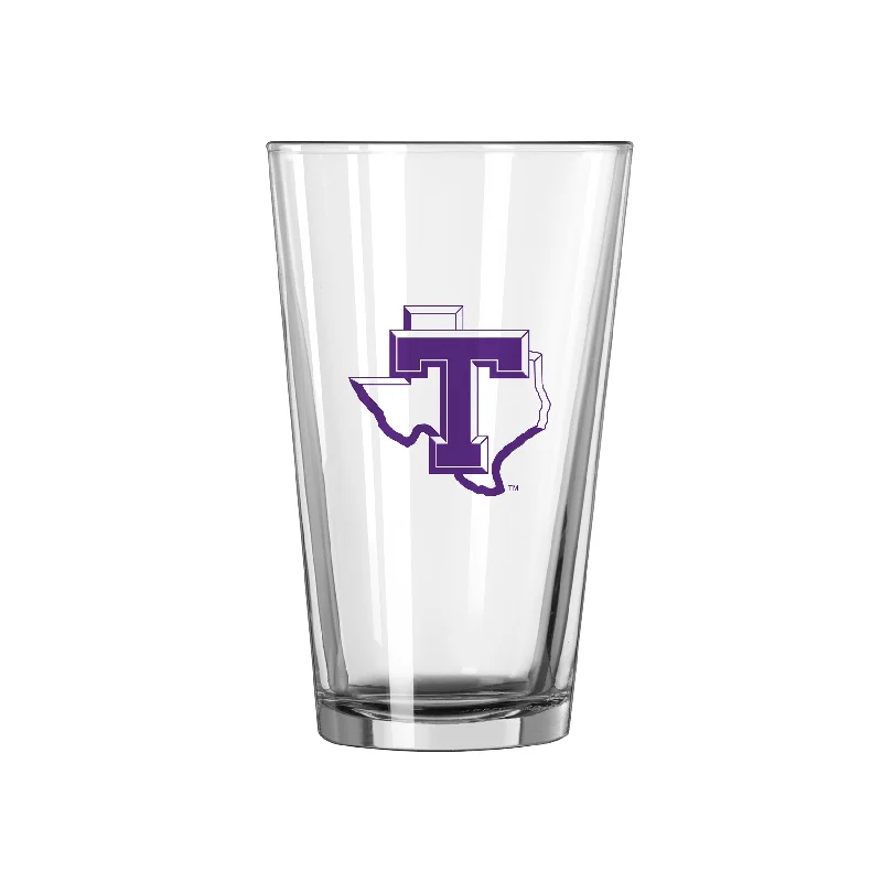 Team Mug Ceramic-Tarleton State 16oz Logo Pint Glass