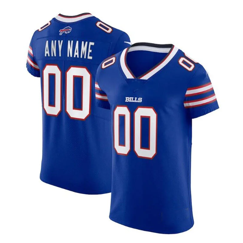 Football Jersey Outdoor-Custom B.Bills Vapor Elite Jersey - Royal American Stitched Football Jerseys