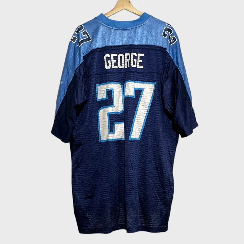 Football Jersey Black Friday-Vintage Eddie George Tennessee Titans Jersey 2XL