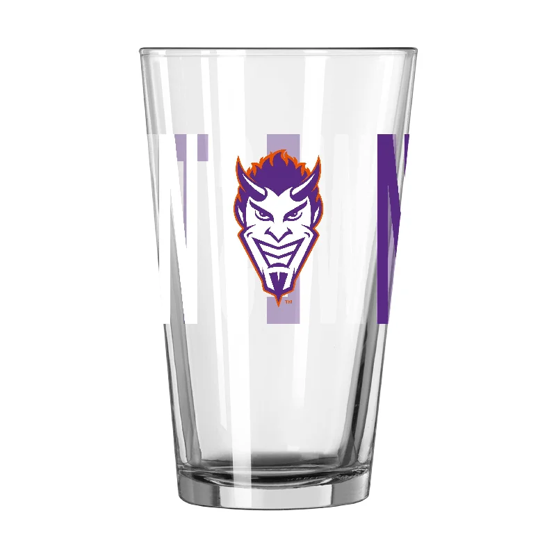 Team Mug Plaid-Northwestern State 16oz Overtime Pint Glass