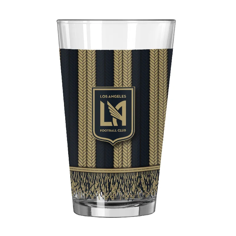 Team Mug Fitness-Los Angeles FC 16oz Scarf Pint Glass