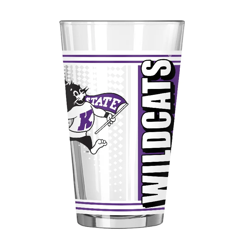 Team Mug Birthday-Kansas State 16oz Hero Pint Glass