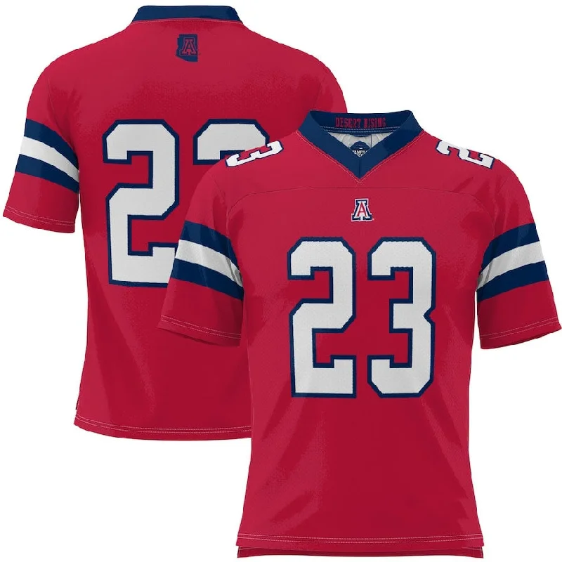 Football Jersey Christmas-#23 A.Wildcats GameDay Greats Desert Rising Football Jersey - Red Stitched American College Jerseys