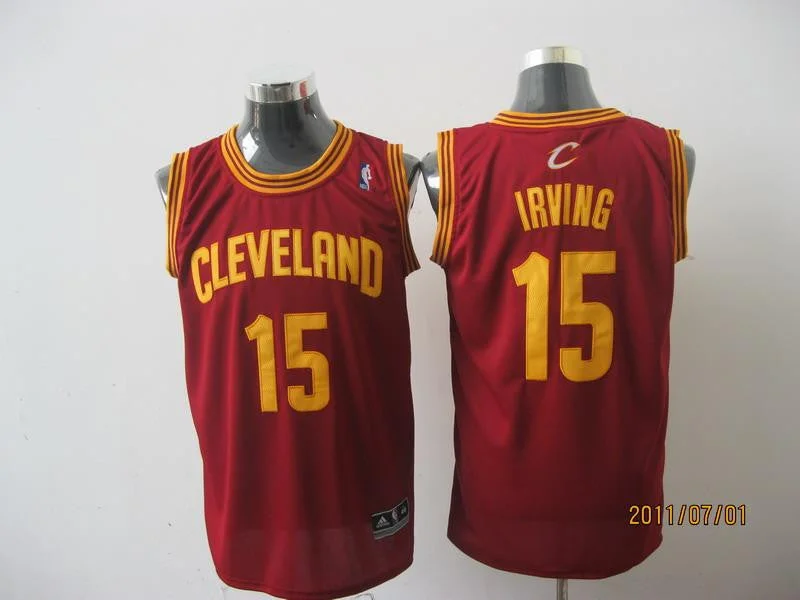 Basketball Jersey Winter-Cavaliers 15 Irving Red Swingman Basketball Jersey