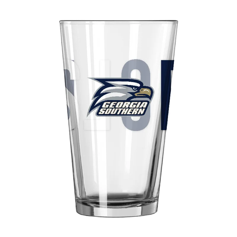 Team Mug Catchphrase-Georgia Southern 16oz Overtime Pint Glass