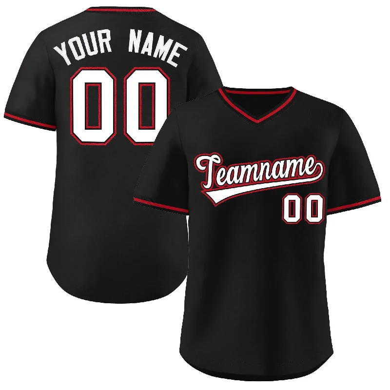 Baseball Jersey Sleeveless-Custom Black Classic Style Outdoor Authentic Pullover Baseball Jersey