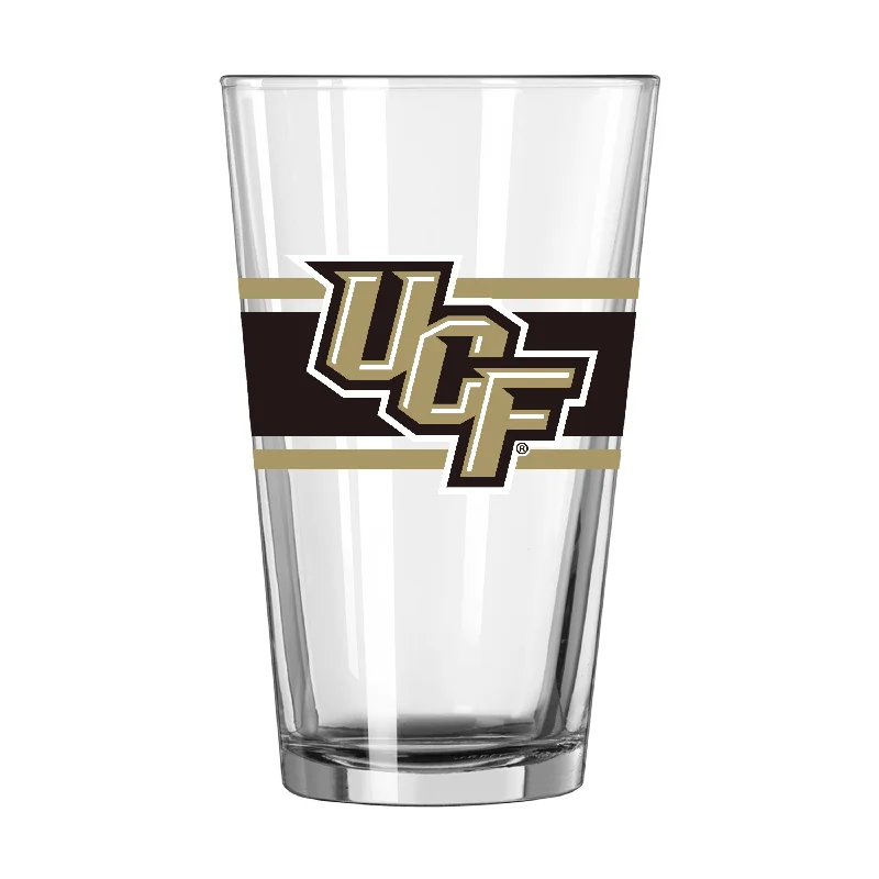 Team Mug Golf-Central Florida 16oz Stripe Pint Glass