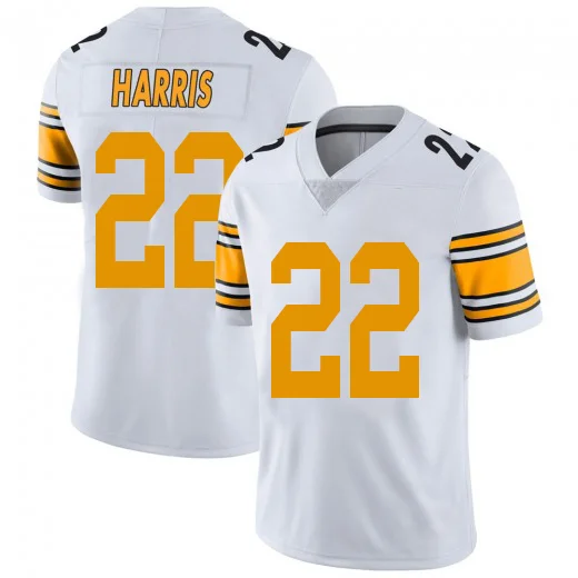 Football Jersey Quick-Dry-P.Steelers #22 Najee Harris Personalize Football Jerseys White Jerseys