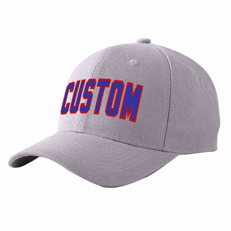 Baseball Cap Black Friday-Custom Gray Royal-Red Curved Eaves Sport Baseball Cap Design for Men/Women/Youth