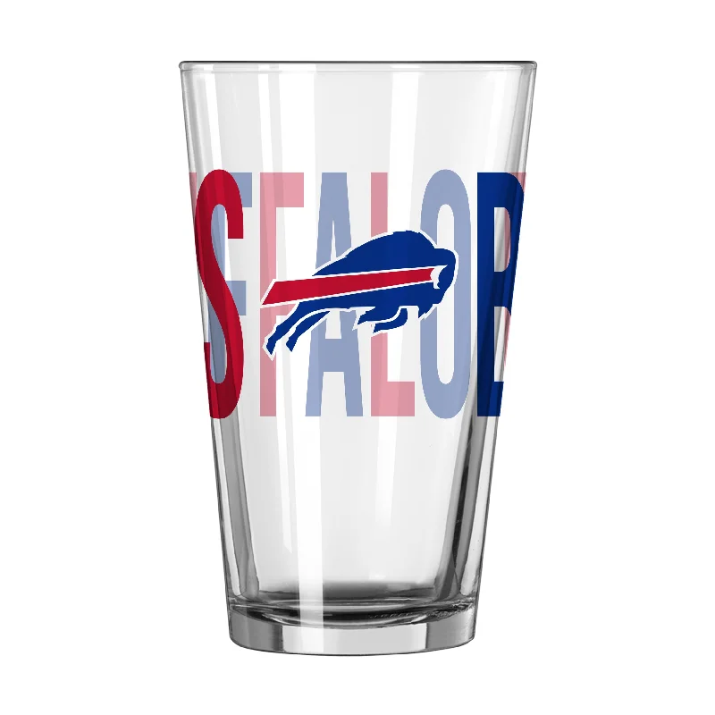 Team Mug White-Buffalo Bills 16oz Overtime Pint Glass