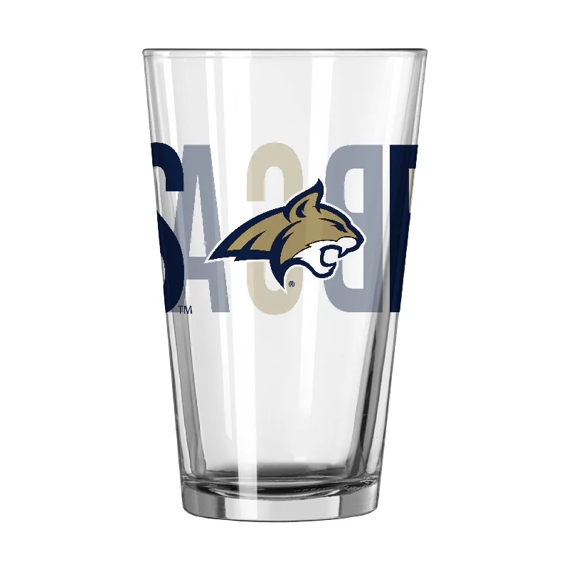 Team Mug Extra Large-Montana State 16oz Overtime Pint Glass