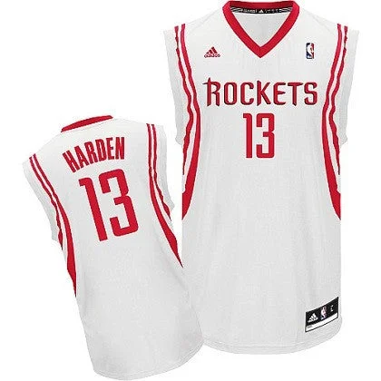 Basketball Jersey Team-Rockets 13 Harden Revolution 30 Swingman White Basketball Jerseys