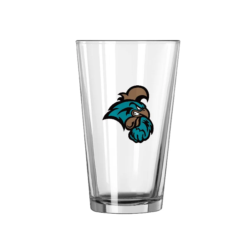 Team Mug Plastic-Coastal Carolina 16oz Logo Pint Glass