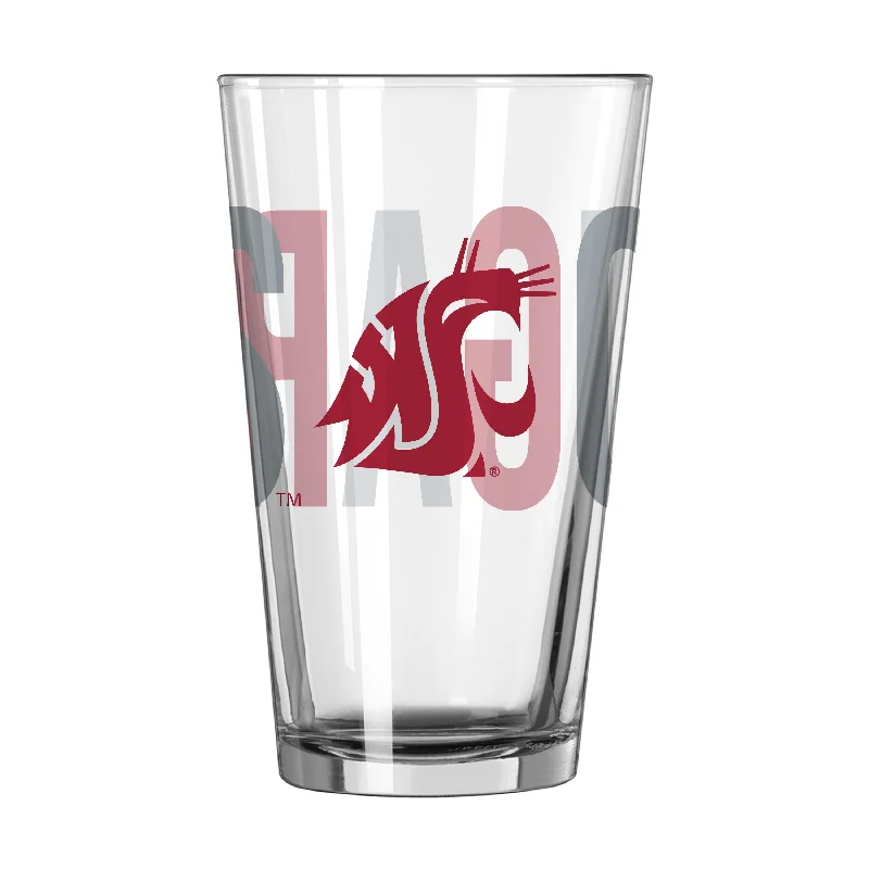 Team Mug Juice-Washington State 16oz Overtime Pint Glass