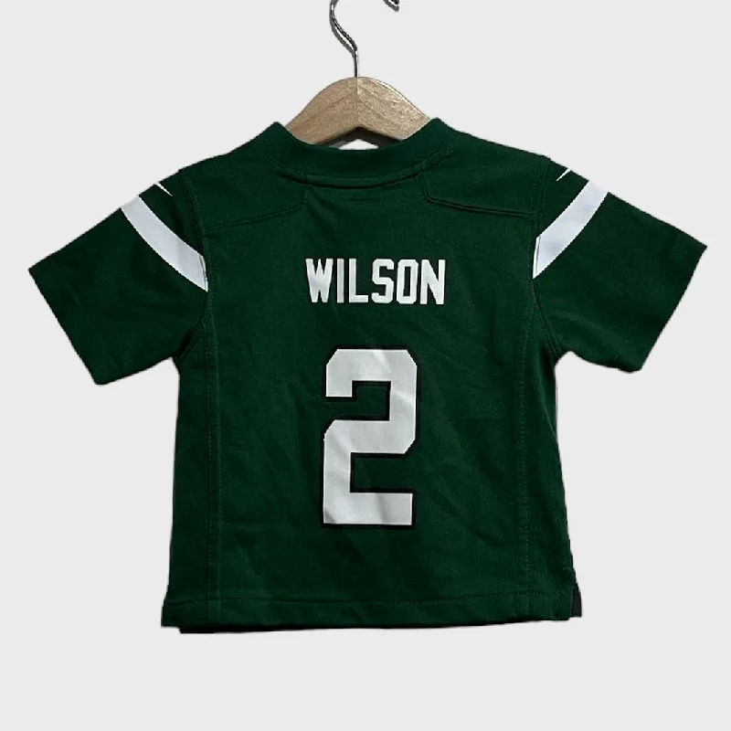 Football Jersey Sleeveless-Zach Wilson New York Jets Jersey Toddler 12M