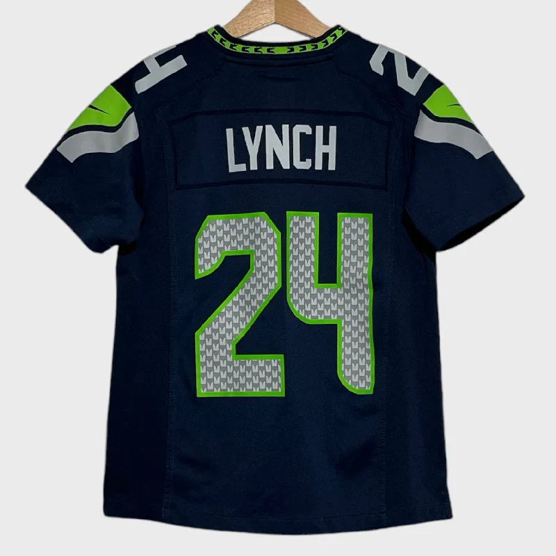 Football Jersey Game Night-Marshawn Lynch Seattle Seahawks Jersey Youth S