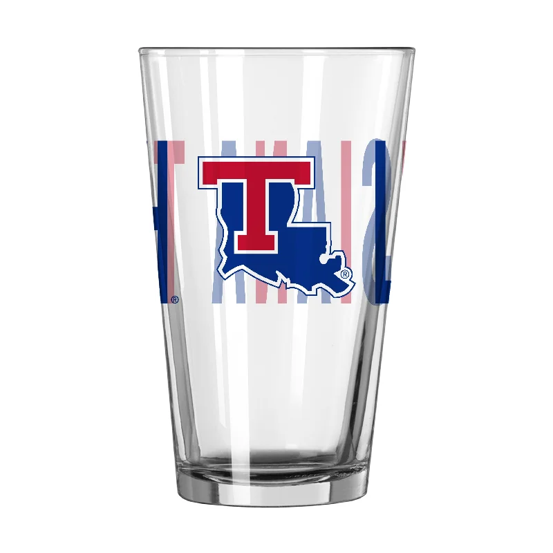 Team Mug Motivation-Louisiana Tech 16oz Overtime Pint Glass