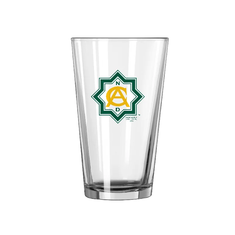 Team Mug Millionaire-North Dakota State 16oz Retro Pint Glass