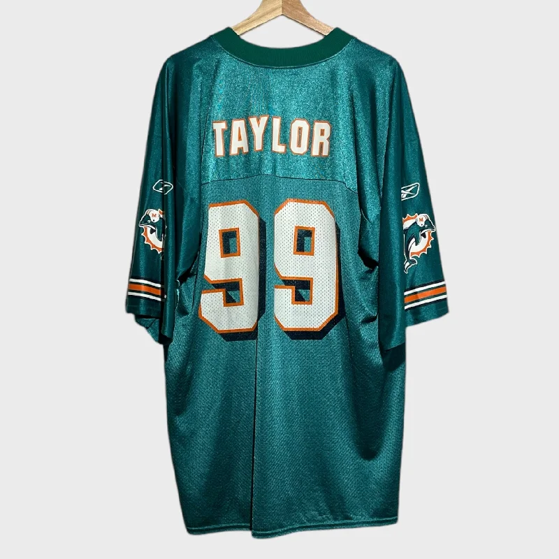 Football Jersey MVP-Jason Taylor Miami Dolphins Jersey L