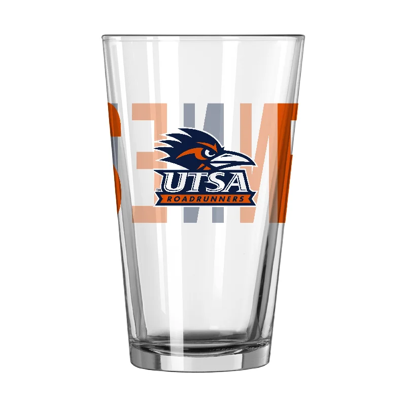 Team Mug Gold-Texas - San Antonio 16oz Overtime Pint Glass