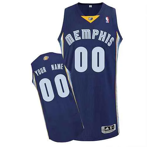 Basketball Jersey Urban-Memphis Grizzlies Custom dk blue Road Basketball Jersey