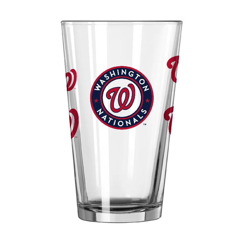 Team Mug Hunting-Washington Nationals 16oz Scatter Pint Glass