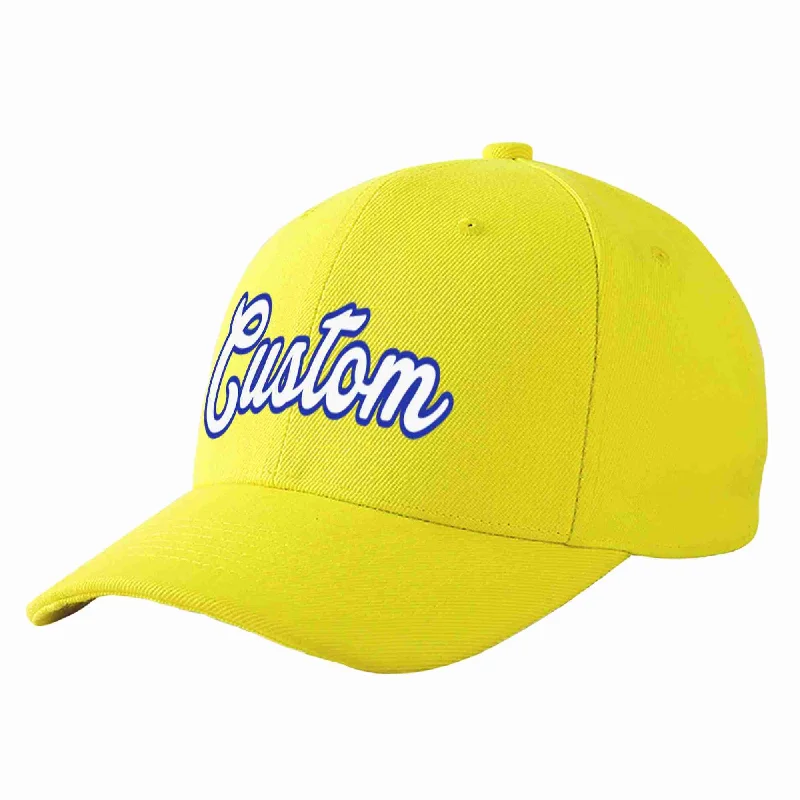 Baseball Cap Army Green-Custom Yellow White-Royal Curved Eaves Sport Baseball Cap Design for Men/Women/Youth