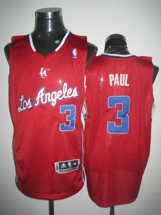 Basketball Jersey Toddler-Clipper 3 Paul red LA Basketball Jersey