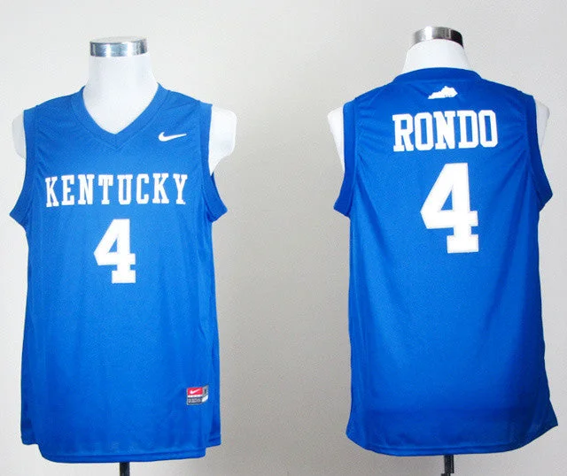 Basketball Jersey Concert-Kentucky Wildcats 4 Rondo blue 2012 Basketball Jerseys