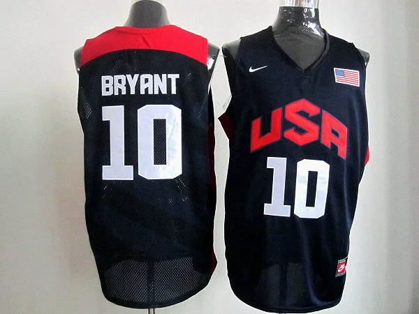 Basketball Jersey Premium-USA 10 Bryant Blue 2012 Basketball Jerseys