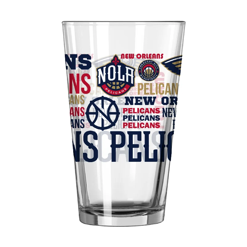 Team Mug Success-New Orleans Pelicans 16oz Spirit Pint Glass