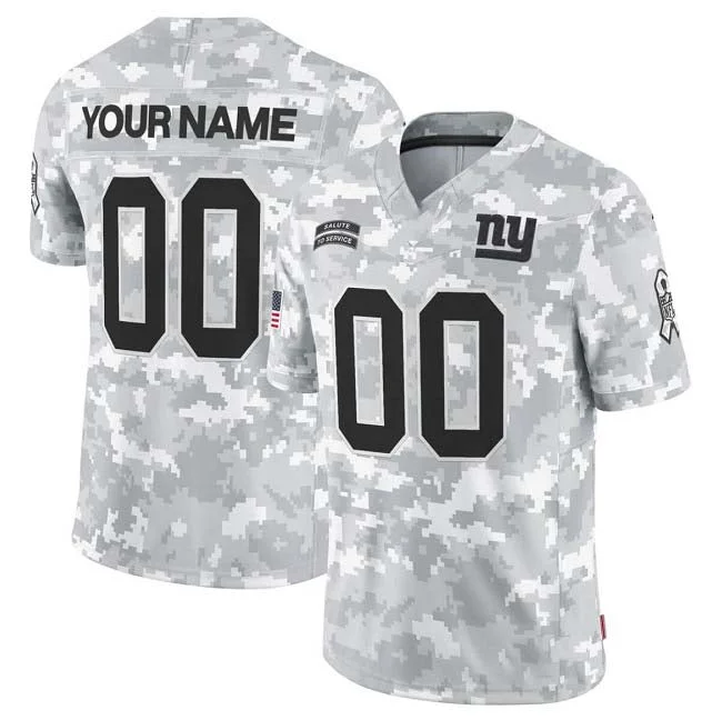 Football Jersey Road Trip-Custom NY.Giants Active Player 2024 F.U.S.E Arctic Camo Salute To Service Limited Stitched Football Jersey