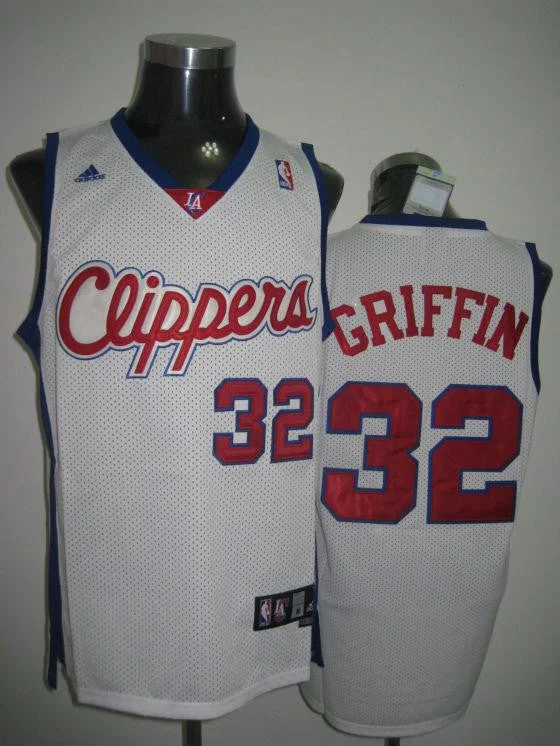 Basketball Jersey Game Day-Clippers 32 Blake Griffin White Basketball Jerseys