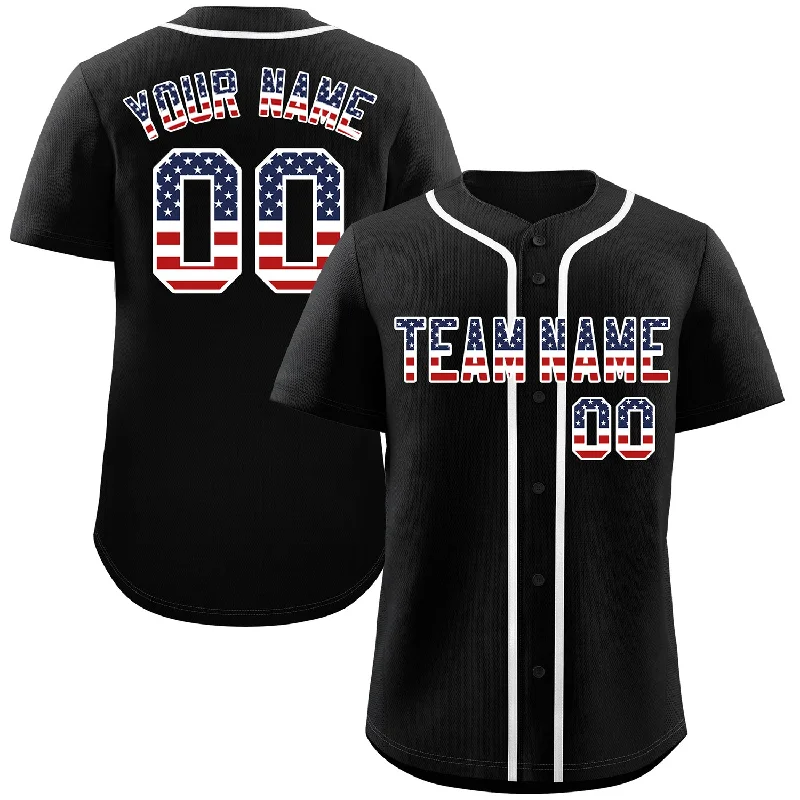 Baseball Jersey Best Deals-Custom Black Navy-White Classic Style Authentic Baseball Jersey