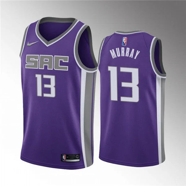 Basketball Jersey Anniversary-Men's Sacramento Kings #13 Keegan Murray 2022 Draft Basketball Stitched Basketball Jersey