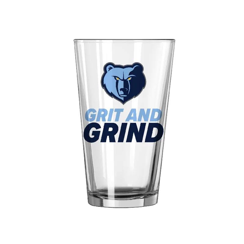 Team Mug Celebrity-Memphis Grizzlies 16oz Slogan Pint Glass