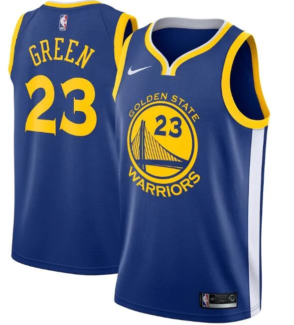 Basketball Jersey Party-Men's Golden State Warriors Royal #23 Draymond Green Icon Edition Swingman Stitched Basketball Jersey