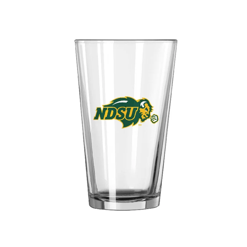 Team Mug BPA-Free-North Dakota State 16oz Logo Pint Glass