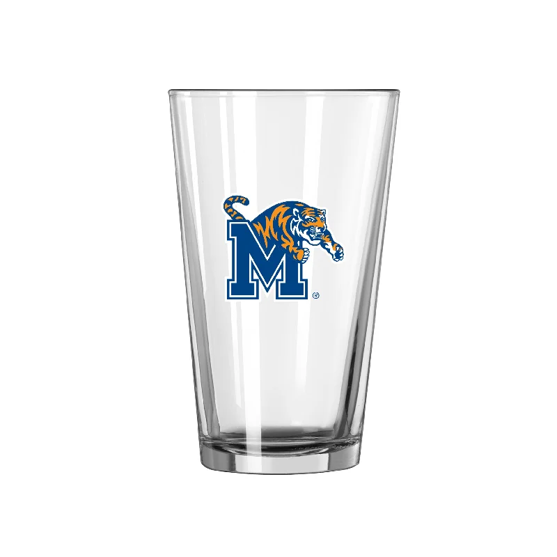 Team Mug Trending-Memphis 16oz Logo Pint Glass