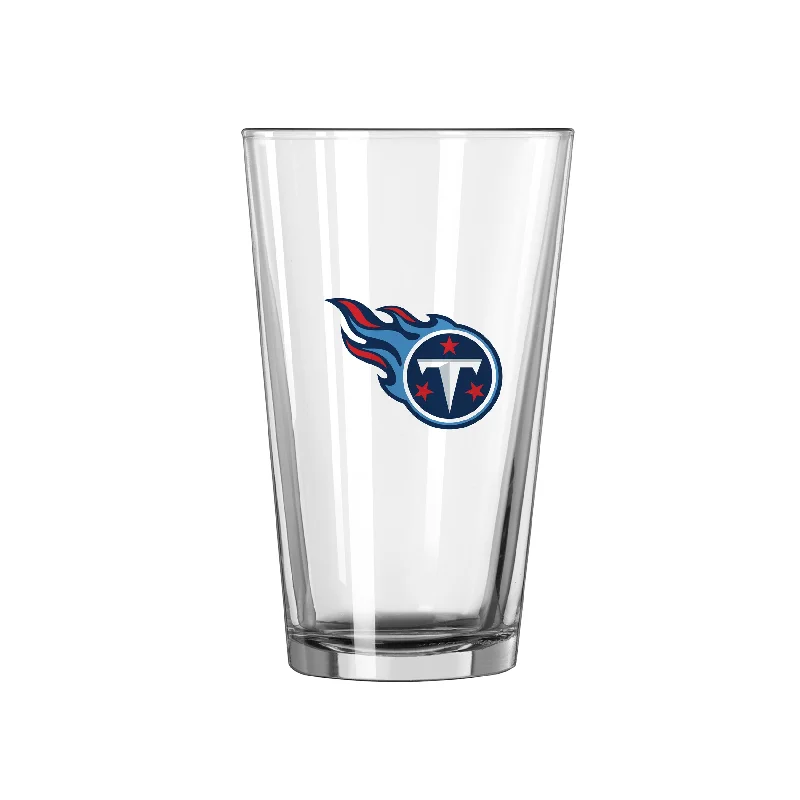 Team Mug Small Business-Tennessee Titans 16oz Logo Pint Glass