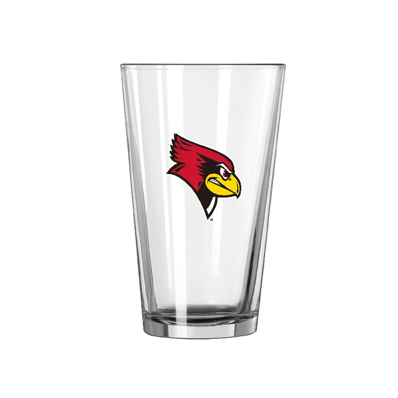 Team Mug Handmade-Illinois State 16oz Logo Pint Glass