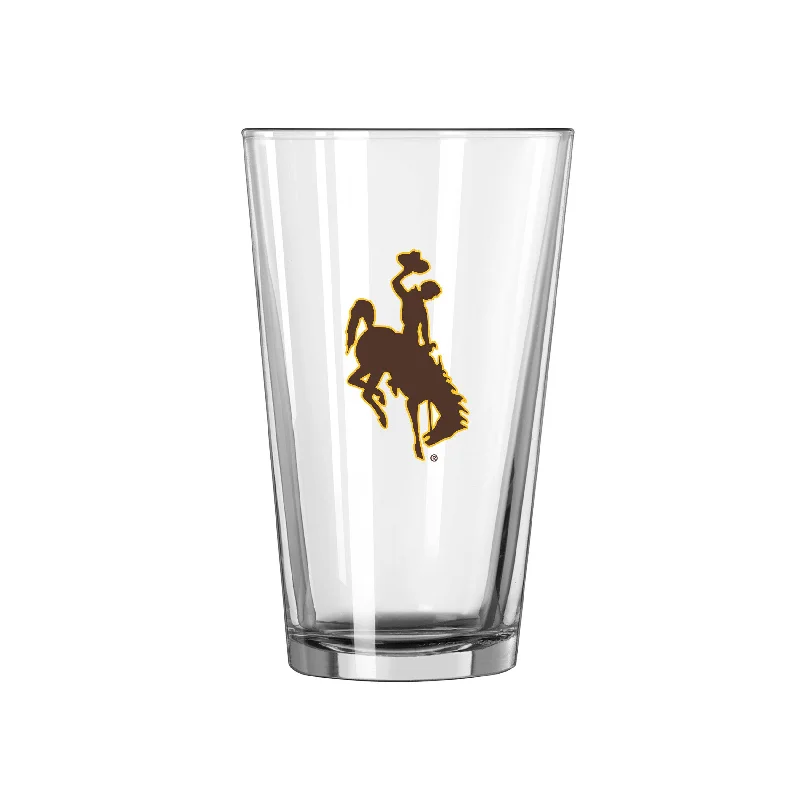 Team Mug Sports Team-Wyoming 16oz Logo Pint Glass