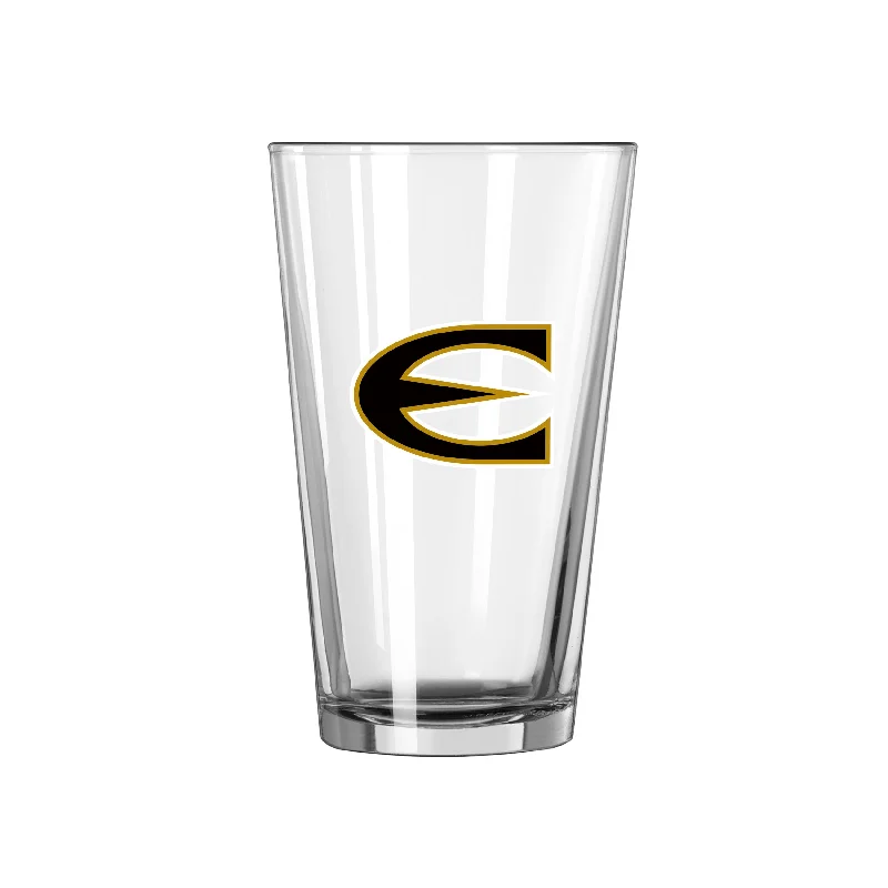 Team Mug Purple-Emporia State 16oz Logo Pint Glass