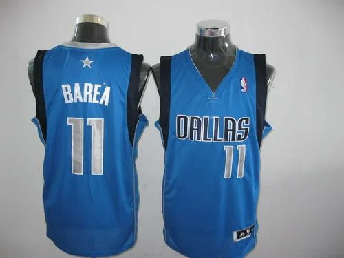 Basketball Jersey Sports-Mavericks 1 Barea Light Blue 2011 Fianls Patch Basketball Jerseys